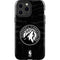 NBA Minnesota Timberwolves Black Animal Print iPhone 15 Pro Max Impact Case